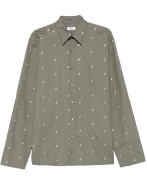 Rier Cotton Shirt - Grey