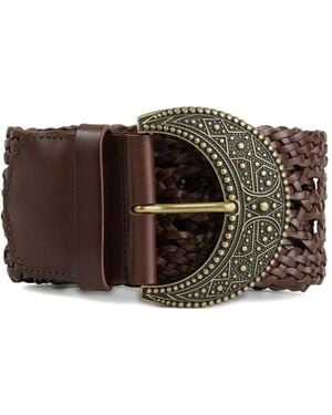 Ba&sh Balmy Braided Belt - Brown