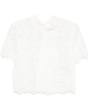 Imperial Lace Top - White