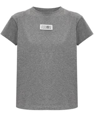 MM6 by Maison Margiela T-Shirts - Grey