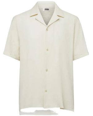 DRYKORN Bijan_2 Jacquard Short-Sleeve Shirt - White