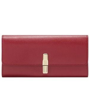 Furla Xl Iride Portemonnaie Mit Reißverschluss - Rot