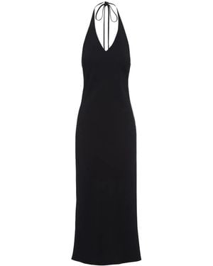 Prada ホルターネック ドレス - ブラック