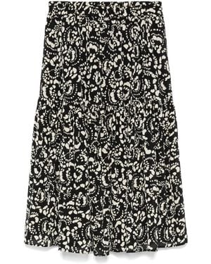 Ba&sh Eola Midi Skirt - Black