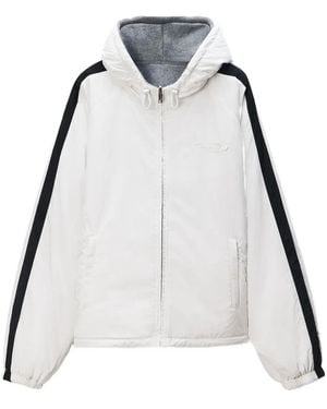 Alexander Wang Omkeerbare Hoodie Met Rits - Grijs