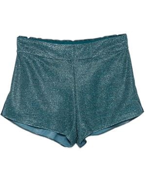 Oséree Lumiere Tailored Shorts - Blue