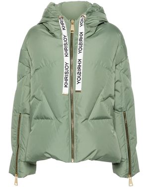 Khrisjoy Khris Iconic Puffer Jacket - Green