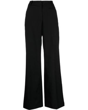 Christopher Esber High-Rise Wide-Leg Trousers - Black