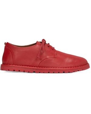 Marsèll Sancrispa Lace-Up Derby Shoes - Red