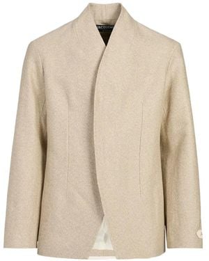 Jacquemus La Veste Bastide Jacket - Natural