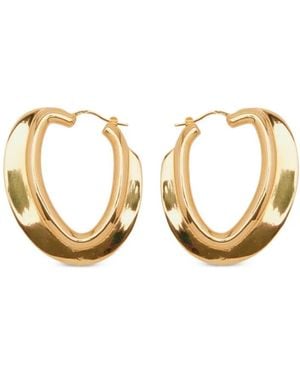 Oscar de la Renta O Disk フープピアス - メタリック