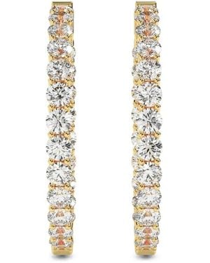 Diamond Essentials Creolen Mit Diamanten - Weiß