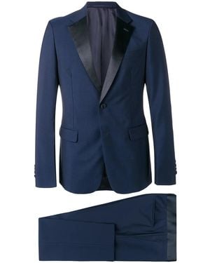 Prada Single-Breasted Tuxedo - Blue