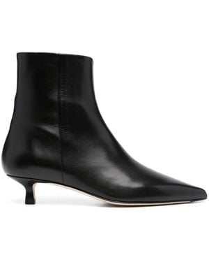 Aeyde Pointed-Toe Ankle Boots - Black