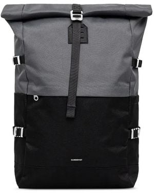 Sandqvist Icon Rolltop L Backpack - Black