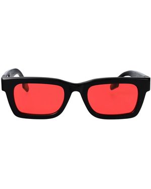Vision Of Super Rectangle Rider Sunglasses - Rosso