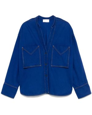 Christian Wijnants Tango Denim Overshirt - Blue