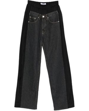 Lutz Huelle Low Denim Hose - Schwarz
