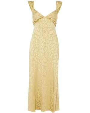 Temperley London Willow Midi Dress - Yellow