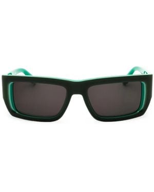 Off-White c/o Virgil Abloh Prescott Rectangle-Frame Sunglasses - Black