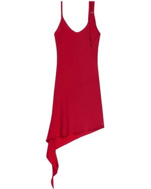 Courreges ノットディテール ドレス - レッド