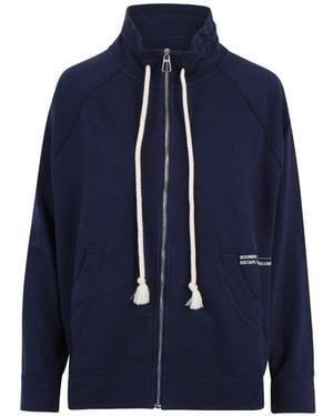 NOUMENO CONCEPT Sweat Zippé - Blue
