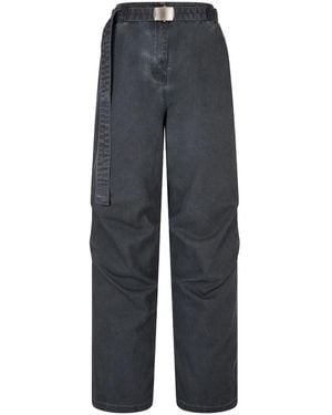 Studio Tomboy X Jeans A Gamba Ampia Con Cintura - Blu