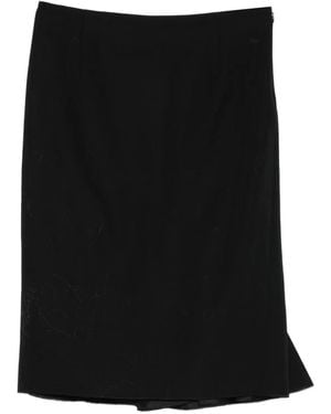 Marni Asymmetric Midi Skirt - Black