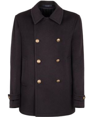 Tagliatore Monaco Peacoat - Black