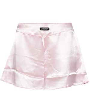 Miu Miu Satin Pyjama Shorts - Pink