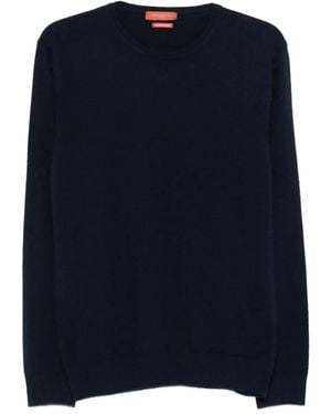 Daniele Fiesoli ラウンドネック カシミアセーター - ブルー