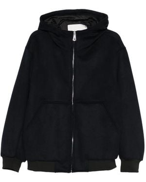 Yes London Hooded Zip Jacket - Black