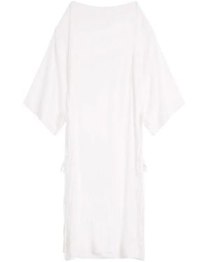 Bondi Born Cremona Tie-Side Cover-Up Tunic - White