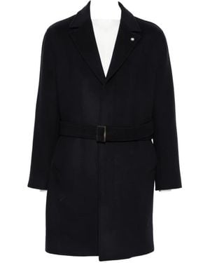Manuel Ritz Manteau À Simple Boutonnage - Black