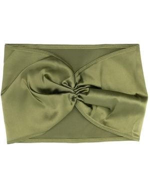 Jennifer Behr Twisted Hair Wrap - Green
