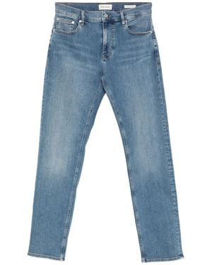 FRAME Jeans Con Design A Cinque Tasche - Blu