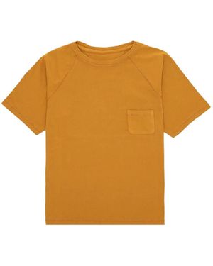 Fortela Chest-Patch T-Shirt - Orange