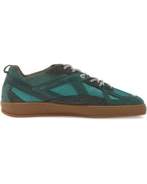 Filling Pieces Panelled Trainers - Green
