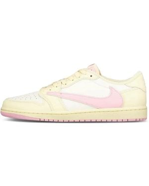 Nike X Travis Scott Air 1 Low Og Trainers - White