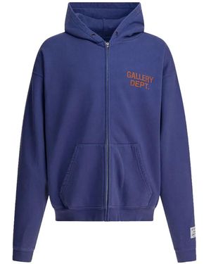GALLERY DEPT. Sudadera 90's Con Capucha Y Logo - Azul