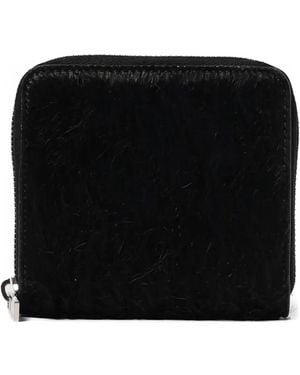 Rick Owens Zip Wallet - Black