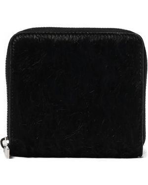 Rick Owens Zip Wallet - Black
