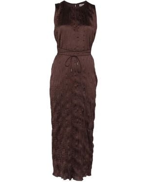 STAUD Mizu マキシドレス - パープル