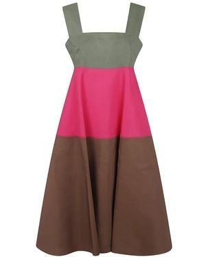 Marni Colorblock Dress - Pink