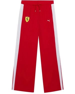 PUMA X Scuderia Ferrari Drivers T7 Track Trousers - Red