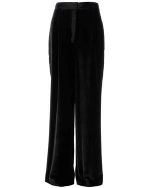 Stella McCartney Oversized High-Waisted Pants - Black