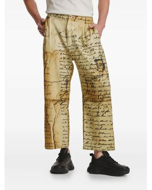 IRINA VOINEA Contracts Trousers - Natural