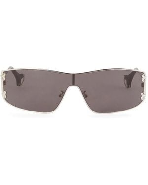 PUCCI Occhiali Da Sole Geometrici Con Logo - Grigio