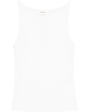 Lisa Yang Lynette Sleeveless Top - White