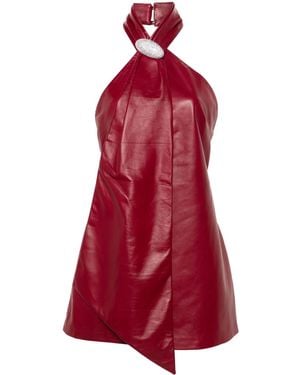 GIUSEPPE DI MORABITO Minikleid Mit Faltendetail - Rot